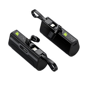 Embrace Promoción Mini Power Bank Carga rápida con soporte para teléfono 5000mAh Cargador portátil Cápsula pequeña Power Bank para <span class=keywords><strong>Iphone</strong></span> - Product Image 1