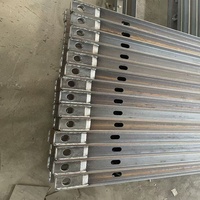 Pont Bailey préfabriqué en acier modulaire, système routier d'urgence temporaire Q355 contemporain