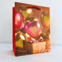 Carte Saint Valentin Sac Cadeau Poudre Dépoussiérage Blanc Ivoire Conseil Sacs Gaufrage Sérigraphie Laminage Divers Papier D'emballage