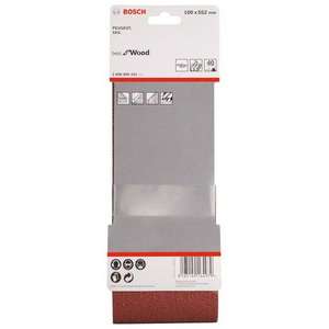 BOSCH - 2608606165 Jeu de bandes abrasives X440 100x552mm (3 pièces) -EAN 3165140165013 ABRASIFS PAPIERS ABRASIFS - Product Image 2
