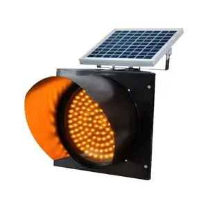 Năng lượng mặt trời LED tín hiệu giao thông cảnh báo ánh sáng