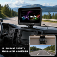 Hokevision - Miroir rétroviseur numérique portable avec écran LCD TFT couleur 9 pouces pour voiture, camion, bus
