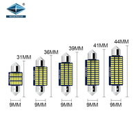 Système d'éclairage automatique 3014 21SMD 31MM 36MM 39MM 41MM 44MM led voiture led t10
