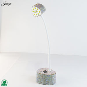 Mango brillante con diamantes de imitación para limpieza de uñas, pinceles para decoración de uñas, cepillo para polvo - Product Image 6