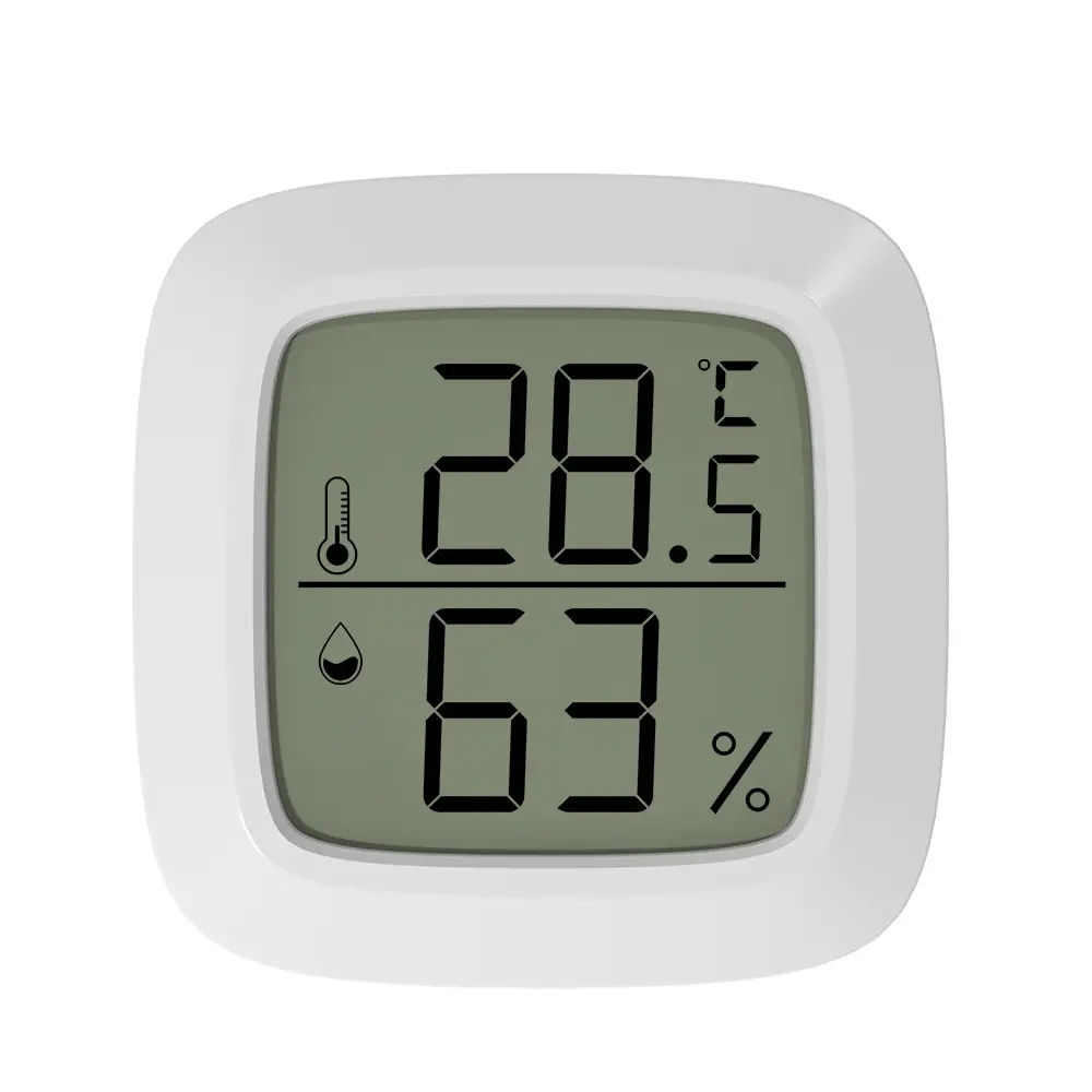 Termometer higrometer suhu Mini untuk mobil, termometer Digital dalam ruangan ruangan kamar bayi rumah tangga kualitas tinggi