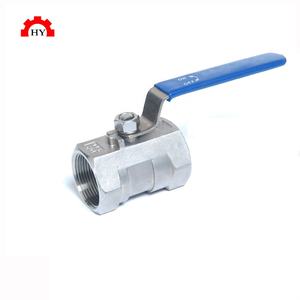 Robinet à bille femelle fileté haute pression monobloc |   Vanne à bille en acier inoxydable SS304/316 à passage plein NPT 1000 PSI - Product Image 5