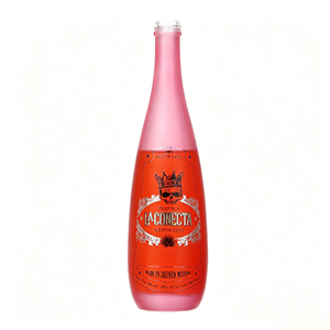 Botella de Vidrio para Bebidas de 330ml, 500ml, 750ml, Color <span class=keywords><strong>Rosa</strong></span> Elegante, con Logotipo Personalizado, para Agua Mineral y Refrescos, con Corcho - Product Image 6