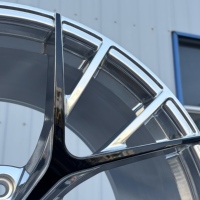 Llantas de Aluminio Forjadas Monobloque Plateadas a Medida para BMW, Mercedes, Audi, Porsche AMG, Volkswagen, de 17, 18, 19, 20, 21 y 22 Pulgadas