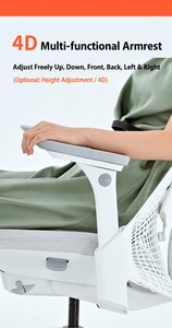 Chaise de bureau ergonomique moderne <span class=keywords><strong>Sayl</strong></span> avec support lombaire pour la maison et l'hôtel, chaise d'ordinateur multifonctionnelle - Product Image 3