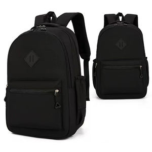 Sac à dos unisexe léger pour le collège étanche à la mode fermeture à glissière design élégant doublure en polyester pour étudiants - Product Image 4