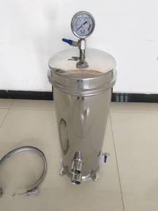 3 cái phần tử lọc thép không gỉ 304 Bộ lọc chính xác nhà ở hộp mực duy nhất cho xử lý nước - Product Image 2