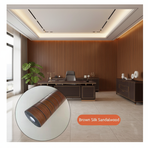 <span class=keywords><strong>Carta</strong></span> <span class=keywords><strong>da</strong></span> <span class=keywords><strong>Parati</strong></span> Autoadesiva Moderna Pannello Grigliato Tridimensionale Effetto Legno Adesivo Murale Peel and Stick Impermeabile per Parete TV - Product Image 6