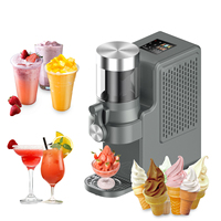 Machine à slush de qualité industrielle avec réfrigérant R290, capacité de 500 ml, congélation rapide en 25 minutes, nettoyage automatique, solution pour cuisine commerciale