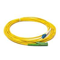 Kabel Patch serat optik simpleks Mode tunggal kualitas tinggi kabel Patch serat optik nol asap rendah Halogen E2000/APC-LC/PC