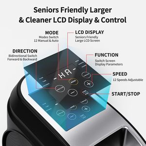 Mới Đến Nhà Tập Thể Dục Nhỏ Dưới Bàn Xách Tay Điện Mini Hình Elip Máy Cho Người Cao Niên Hoàn toàn Lắp Ráp Nhỏ Gọn - Product Image 2