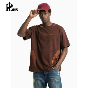 Camiseta Personalizada con Estampado en Serigrafía, de Algodón con Costuras Invertidas, Corte Cuadrado, Estilo Francés, para Hombre - Product Image 3