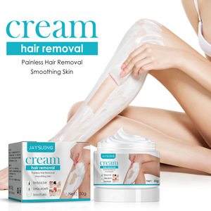 Crème dépilatoire indolore à base de plantes pour hommes et femmes Crème dépilatoire permanente 5 minutes d'efficacité - Product Image 2