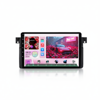 Radio para Auto Jiawell de 9'' con Android, 4G, CarPlay, Android Auto, Mirror Link, WiFi, Bluetooth, GPS y USB Integrados para BMW E46