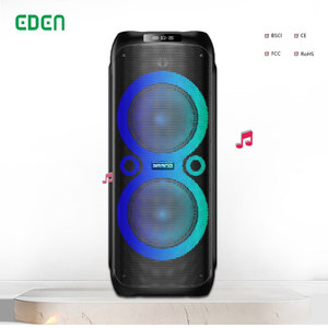 Altavoces Portátiles Activos Profesionales para Escenario, Altavoz de Karaoke de Gran Potencia, Altavoz Doble de 12 Pulgadas con Ruedas - Product Image 5