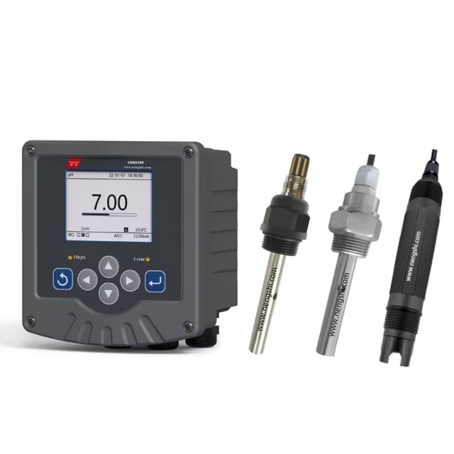 Nengshi OEM Water pH & Conductivity Meter with Sensor High Quality Salinity Measurement IP68 Protection RS485 & 4-20mA Output