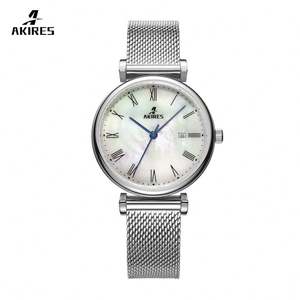 <span class=keywords><strong>Montre</strong></span> à Quartz de luxe pour femmes, <span class=keywords><strong>Titan</strong></span>, noir, automatique, diamant, Rose, bracelet pour femmes, maille dorée, Vintage, pour dames - Product Image 5