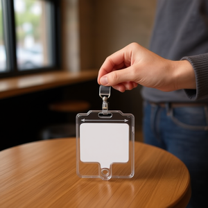 Cordino per carte DAM universale da 5,7 cm trasparente con gancio per cinghie per fotocamera del telefono - Product Image 2