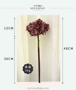 ดอกไฮเดรนเยียประดิษฐ์สำหรับงานแต่งงานโต๊ะดอกไม้จำลอง - Product Image 2