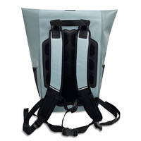 Sac à dos étanche portable roll-top en PVC soudé personnalisé Sac à dos pour motocyclette