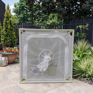 Cage d'élevage en acier solide et pliable <span class=keywords><strong>pour</strong></span> petits <span class=keywords><strong>animaux</strong></span>, habitat de papillons, <span class=keywords><strong>zoo</strong></span> <span class=keywords><strong>pour</strong></span> <span class=keywords><strong>animaux</strong></span> de compagnie, fermeture à glissière <span class=keywords><strong>pour</strong></span> insecte reptile - Product Image 6