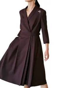 new winter dress fashion 2024 suit dress women blazer dress