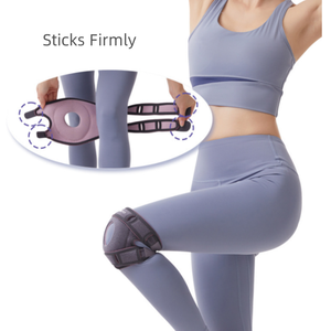 Rodillera Deportiva Transpirable y Ajustable de Poliéster, Ligera, para Correr y Gimnasio, con Protección Articular y Almohadilla de Silicona - Product Image 6