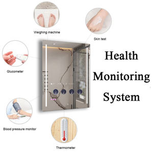 Anti niebla espejo inteligente TV baño impermeable <span class=keywords><strong>Alexa</strong></span> Google Control de voz tamaños personalizados montado en la pared para Hotel <span class=keywords><strong>Spa</strong></span> - Product Image 3