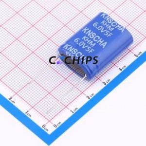 Supercondensateur 143HC0107, composant traversant (THT), P=15,5 mm, condensateur 5F -10%~+30% 6V 20uA@72h - Product Image 1