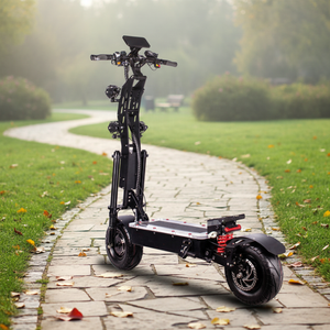 Patinete Eléctrico Plegable de Doble Motor con 72V 80Ah, Gran Potencia, <span class=keywords><strong>Ruedas</strong></span> de Aluminio Rápidas, Largo Alcance, Capacidad de Carga de 150 kg - Product Image 5