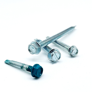 Nhà Máy Giá din7504 Tek vít mạ kẽm Hex đầu màu sơn tự khoan lợp vít - Product Image 6