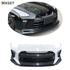 Pare-chocs avant de voiture en fibre de carbone Style Top Secret pour <span class=keywords><strong>Nissan</strong></span> <span class=keywords><strong>GTR</strong></span> R35 2008-2019 - Product Image 4