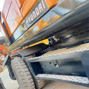 Excavatrice Hyundai 210w-95 d'occasion, 21 tonnes, moteur Cummins, faible nombre d'heures de travail, haute qualité, prix bas, avec inspection vidéo - Product Image 3