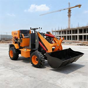 Mini-chargeuse agricole flexible à moteur diesel haute puissance pour la manutention de l'alimentation et des litières du bétail, et l'entretien des exploitations agricoles - Product Image 3