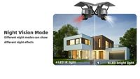 Cámara de Seguridad PTZ Solar 4G, 4MP HD, Batería de 9600mAh, Inalámbrica, para Exteriores, con Energía Solar, CCTV, 365 Días en Espera, Audio Bidireccional