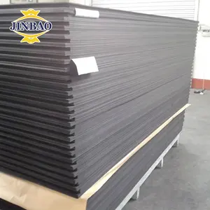 JINBAO hochwertige 5mm 122*244 cm PVC-Schaumstoff platte mit hoher Dichte 1,5mm schwarze PVC-Schaumstoff platte