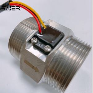 Irrigatie-stroomsensoren SUS304 Solenoïde-aangedreven 1 inch turbine-type Hall-effect waterstroomsensor met pulsuitgang - Product Image 4