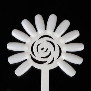 WLNAILS <span class=keywords><strong>Nuancier</strong></span> de 120 faux ongles ronds en ABS pour nail art, couleurs claires/naturelles, outils d'entraînement et d'affichage, modèle SNT-043 - Product Image 1