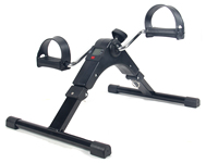 Mini vélo d'exercice de fitness, vélo d'exercice portable pour la maison, pédale d'exercice avec poignée, matériau en acier/PP