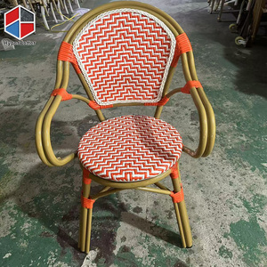 Chaise de terrasse <span class=keywords><strong>Paris</strong></span> bleu marine Chaise de terrasse en rotin bleu Chaise de terrasse extérieure - Product Image 5