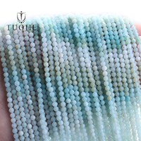 Perles de pierre naturelle facettées de 2 mm, 3 mm, 4 mm, petites perles de pierres précieuses facettées pour la fabrication de bijoux en pierre de cristal, bracelet DIY