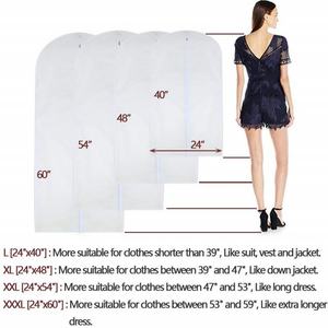 Factory New Hot PEVA <b>Suit</b> <b>Bag</b> Transparent Dustproof Garment Storage Dustcover <b>for</b> Closet Clothes Fashionable Storage Solution - Product Image 3