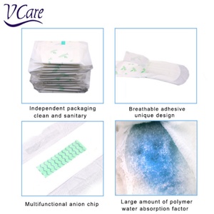 Meilleures serviettes hygiéniques menstruelles en coton biologique sans ailettes, super absorbantes, respirantes, à ions négatifs, pour usage diurne - Product Image 5