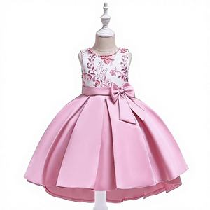 Vestidos para Niñas Cake Kids Clothing, de 2 a 10 Años, Verano, Tema de Princesa, Sin Mangas, Poliéster/Algodón, Lavable, Ecológico - Product Image 1