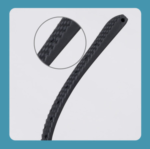 Correa de goma Tropical FKM para Appl E Iwatch, correas de reloj de goma de silicona transpirable con adaptador Appl E 38 40 41 42 44 45mm - Product Image 4