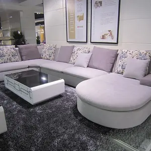 furniture living room u-shaped sectional sofa